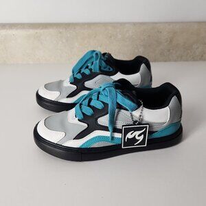 Fuego Unisex Dance Sneakers BDash Low-top black blue  4.5 W /3.5 M /3.5Y teen